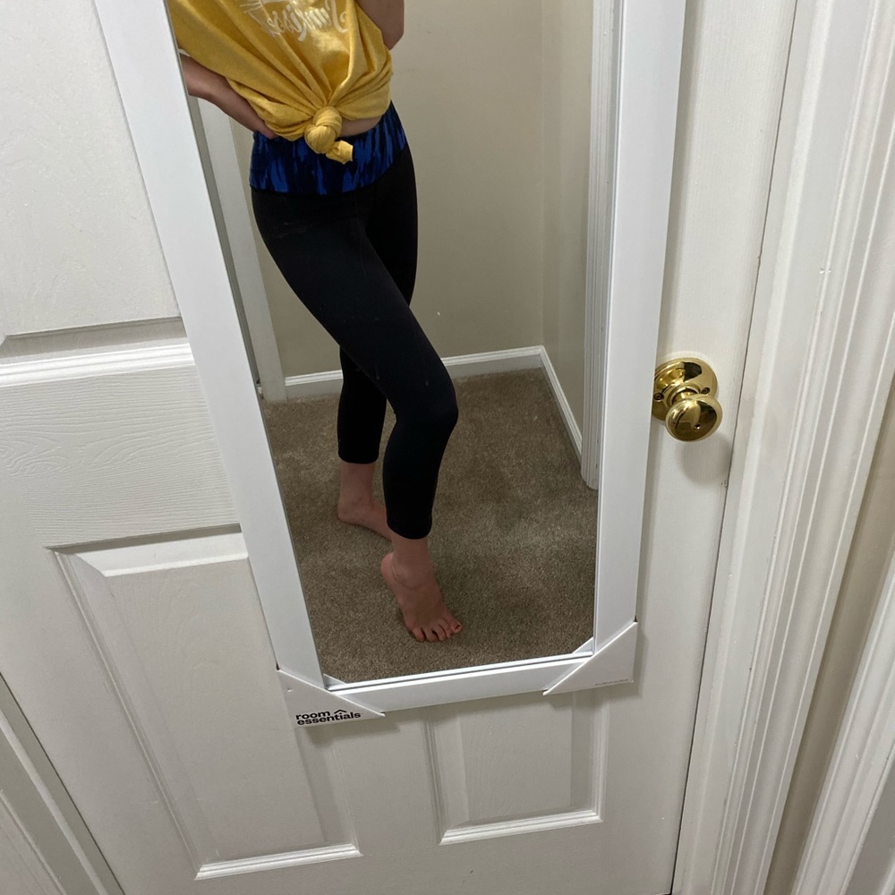 Reversible Lululemon Wunder Lust 3/4 Leggings